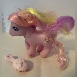 Vintage G3 My Little Pony "Shutterfly" 2003 Rainbow Assort. 5" Butterfly Symbol